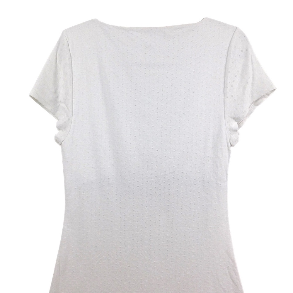 Skin Organic White Cotton Nightdress – Size 2 (Made in Peru) - Picture 9 of 11